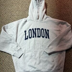 John Galt Christy London Oversize Hoodie, 1SZ, Gray